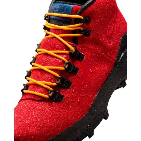 botas nike cygnal impermeables color rojo