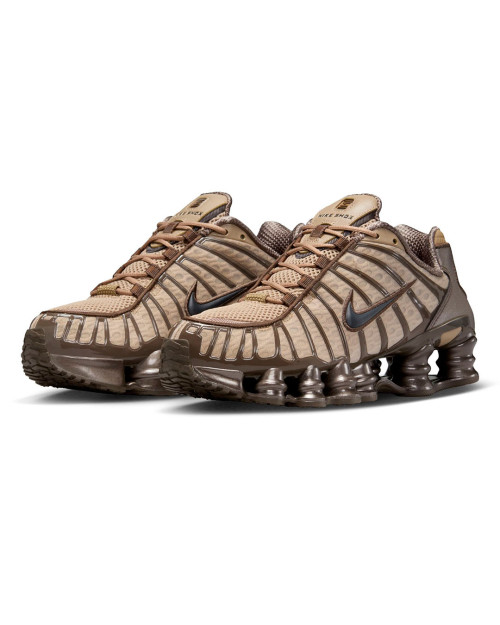 zapatillas nike shox para mujer color marron