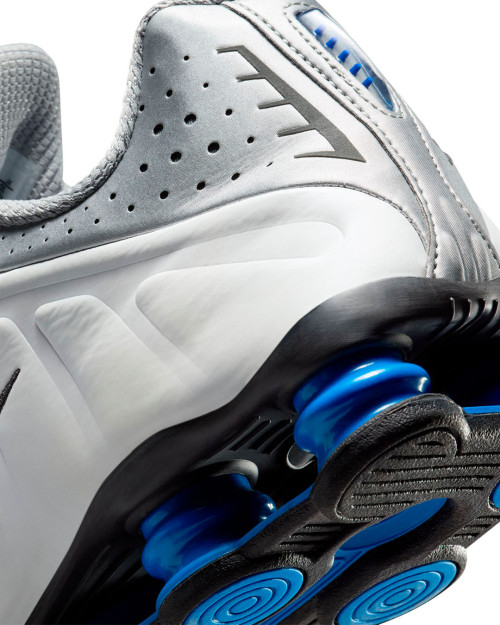 zapatillas nike shox azules para hombre