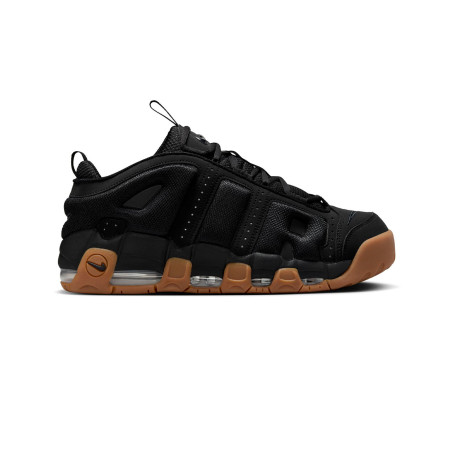 zapatillas negras nike uptempo bajas