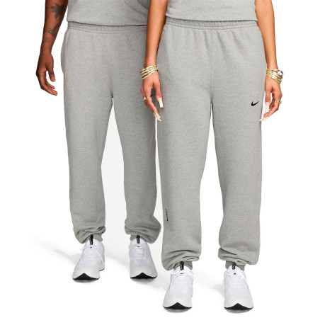 pantalon drake nike x nocta de algodon color gris