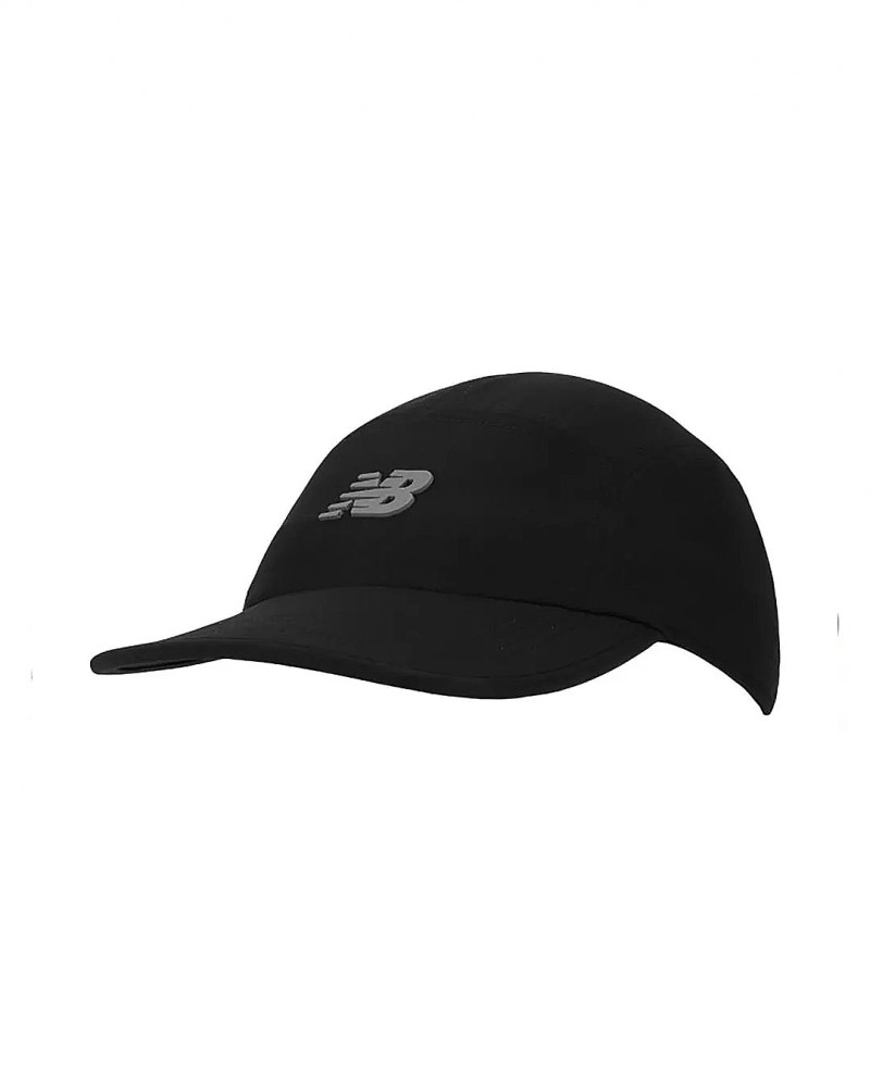 gorra new balance 5 panel performance negra