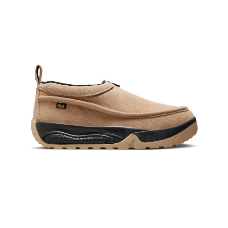 mocasin nike acg beige con cremallera