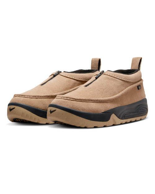 mocasin nike acg beige con cremallera