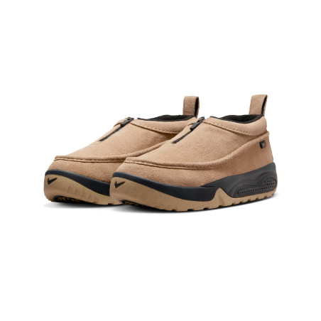 mocasin nike acg beige con cremallera