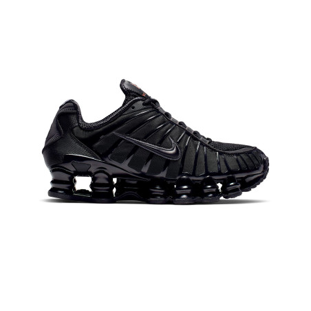 zapatillas nike shox tl negras mujer