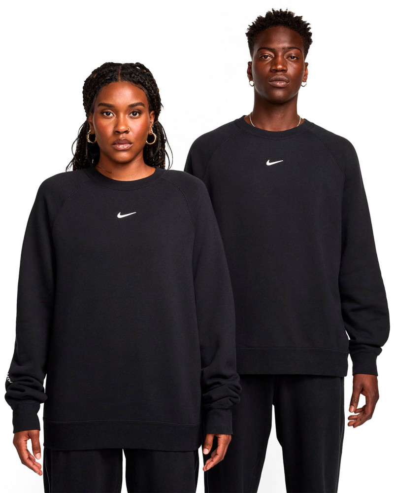 sudadera negra sin capucha drake nocta x nike