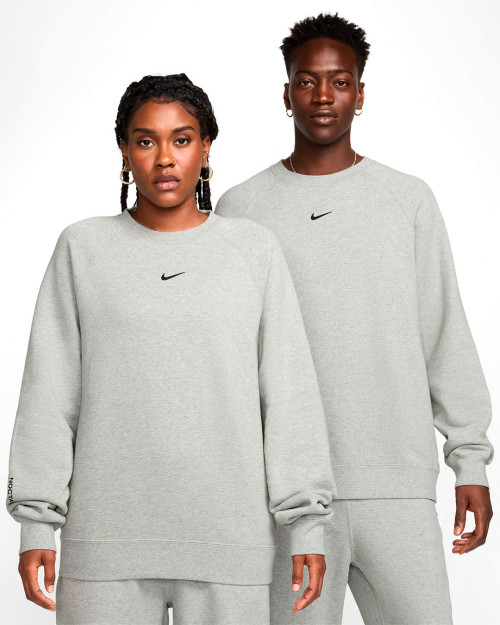 sudadera gris sin capucha drake nocta x nike