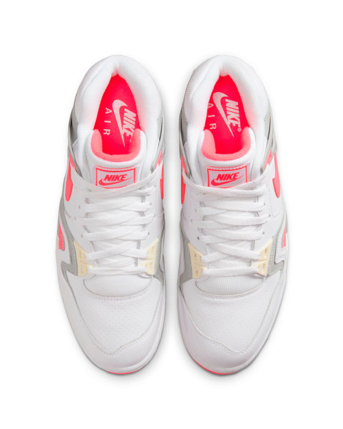 zapatillas nike air tech challenge 2 blancas y rosas