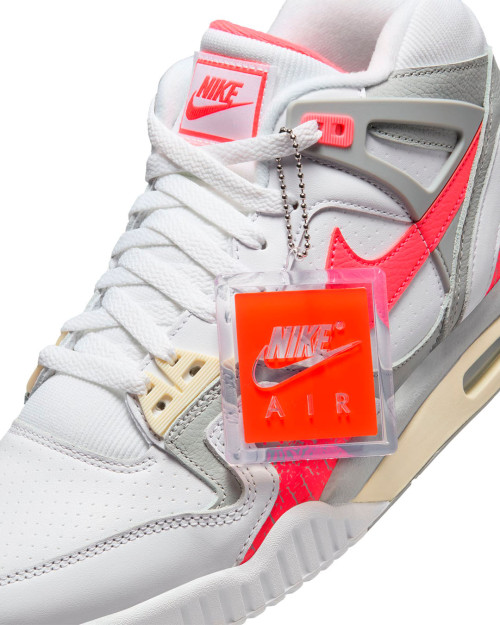 zapatillas nike air tech challenge 2 blancas y rosas