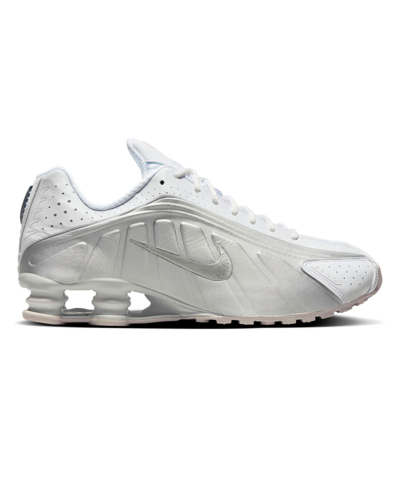 zapatillas nike shox r4 blancas para hombre