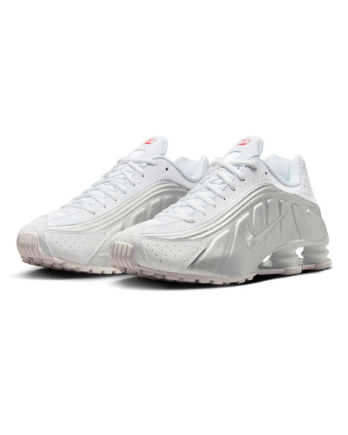 zapatillas nike shox r4 blancas para hombre