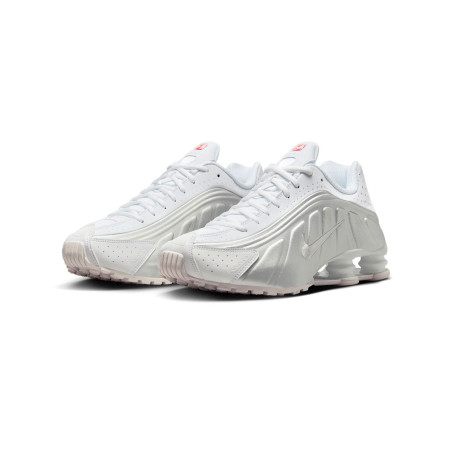 zapatillas nike shox r4 blancas para hombre