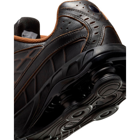 zapatillas nike shox ride 2 negras de piel