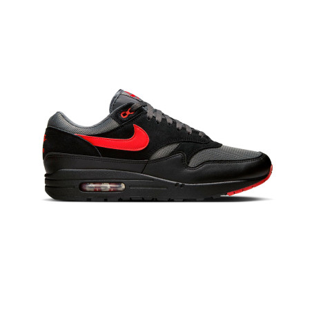 zapatillas nike air max 1 negras y rojas