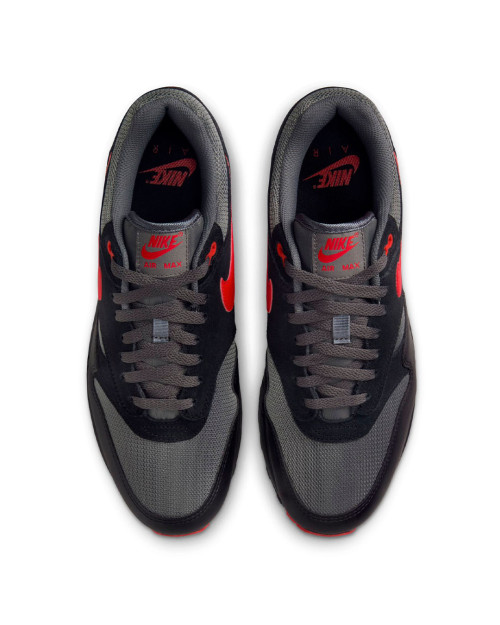 zapatillas nike air max 1 negras y rojas