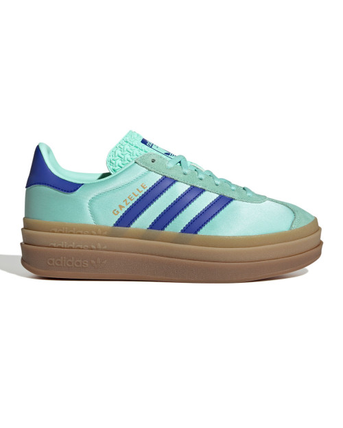 zapatillas adidas gazelle con plataforma para mujer azul clarito