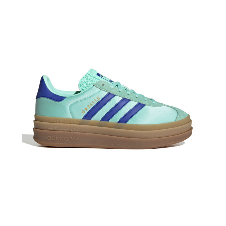 zapatillas adidas gazelle con plataforma para mujer azul clarito