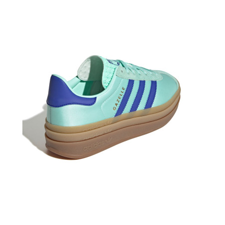 zapatillas adidas gazelle con plataforma para mujer azul clarito