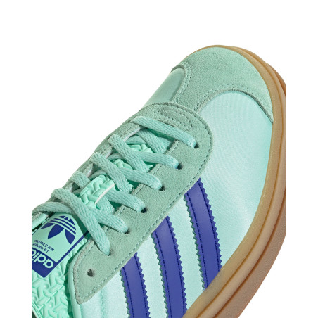 zapatillas adidas gazelle con plataforma para mujer azul clarito