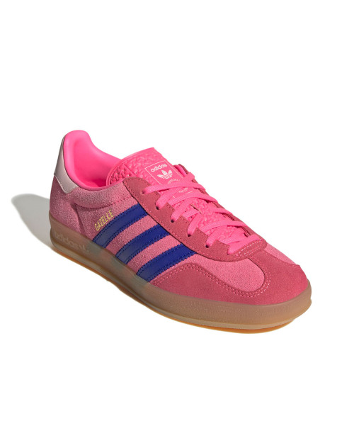 zapatillas adidas gazelle indoor rosas de mujer