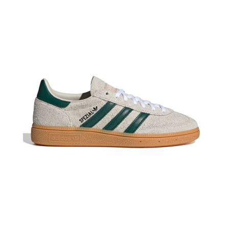 zapatillas adidas handball spezial grises y verdes de mujer