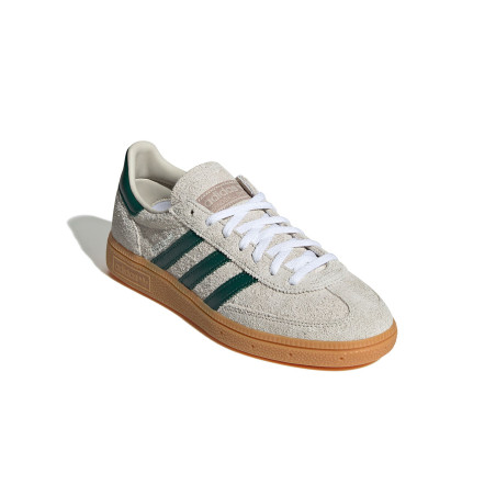 zapatillas adidas handball spezial grises y verdes de mujer