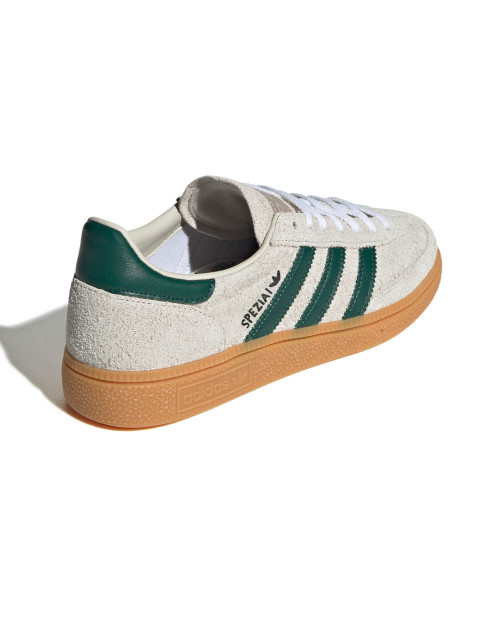 zapatillas adidas handball spezial grises y verdes de mujer