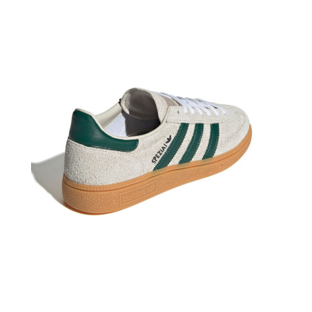 zapatillas adidas handball spezial grises y verdes de mujer