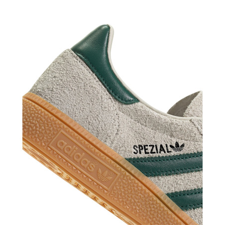 zapatillas adidas handball spezial grises y verdes de mujer