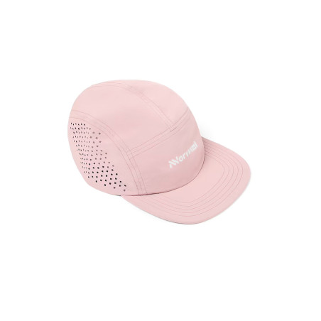 gorra de trail running NNormal color rosa