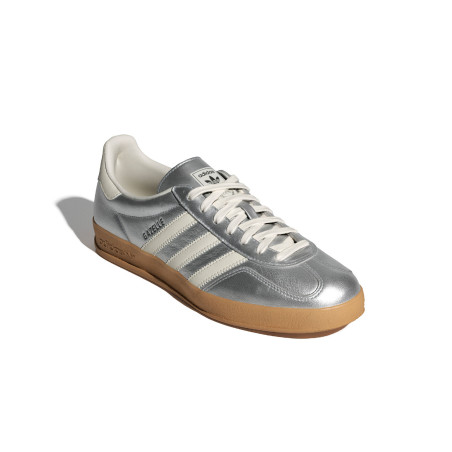 zapatillas adidas gazelle plateadas de mujer