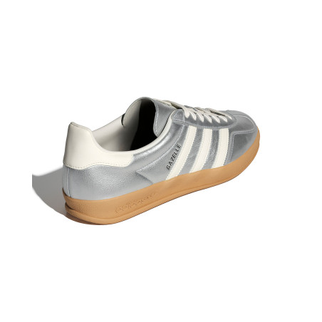 zapatillas adidas gazelle plateadas de mujer