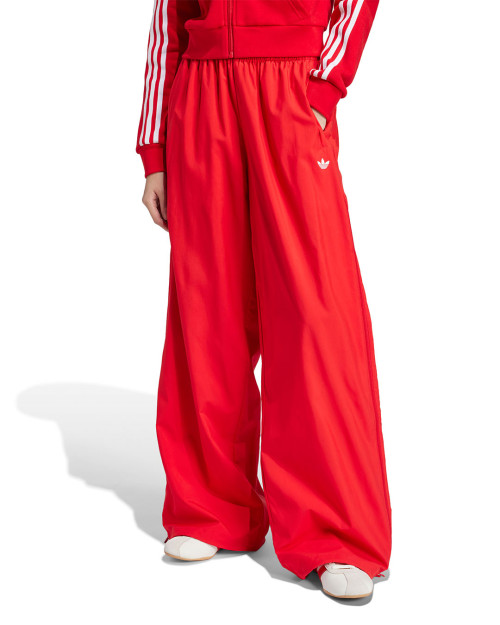 pantalon de chandal adidas color rojo de mujer