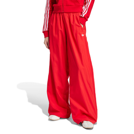 pantalon de chandal adidas color rojo de mujer