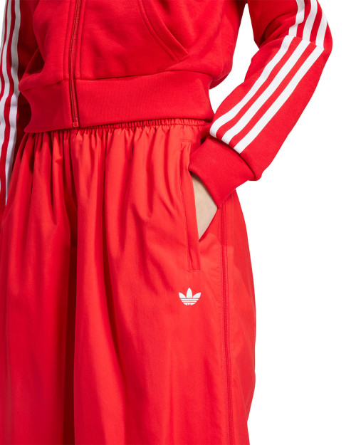 pantalon de chandal adidas color rojo de mujer