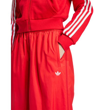 pantalon de chandal adidas color rojo de mujer