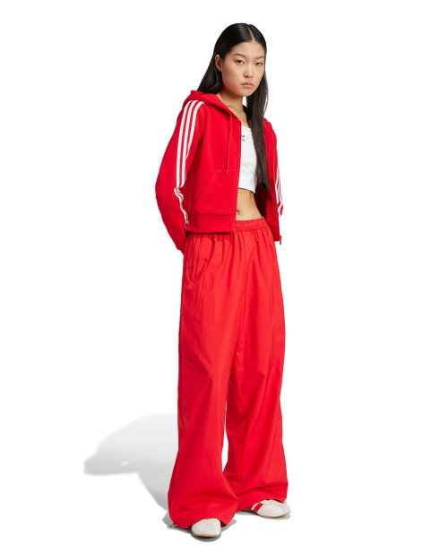 pantalon de chandal adidas color rojo de mujer