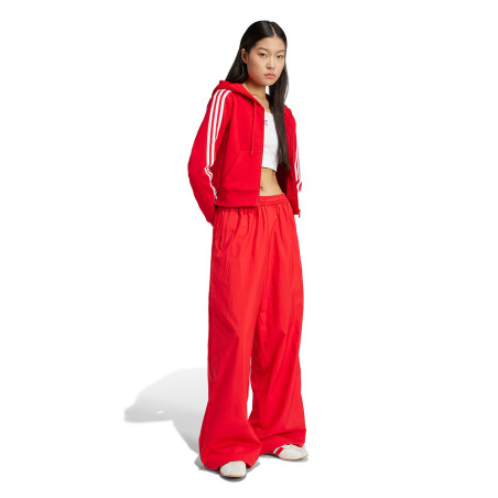 pantalon de chandal adidas color rojo de mujer