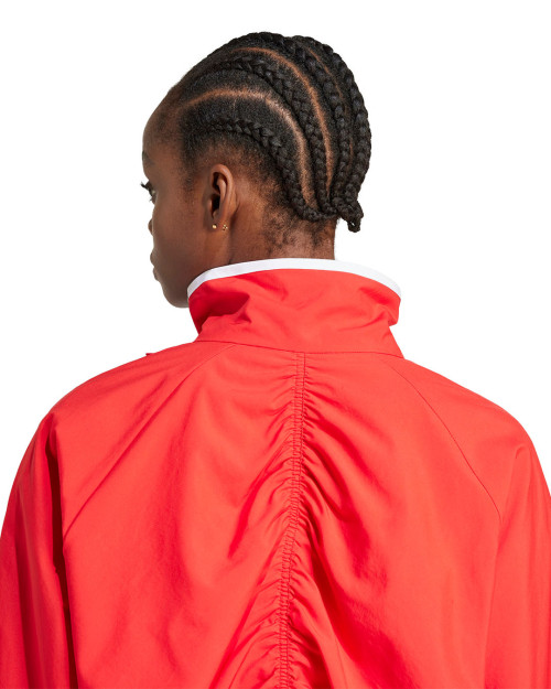 sudadera de chandal adidas roja de mujer