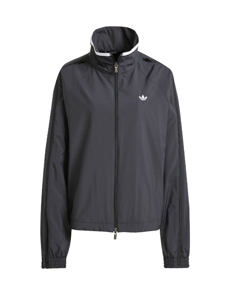 sudadera de chandal adidas negra de mujer