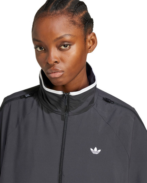 sudadera de chandal adidas negra de mujer