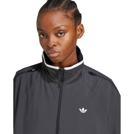 sudadera de chandal adidas negra de mujer