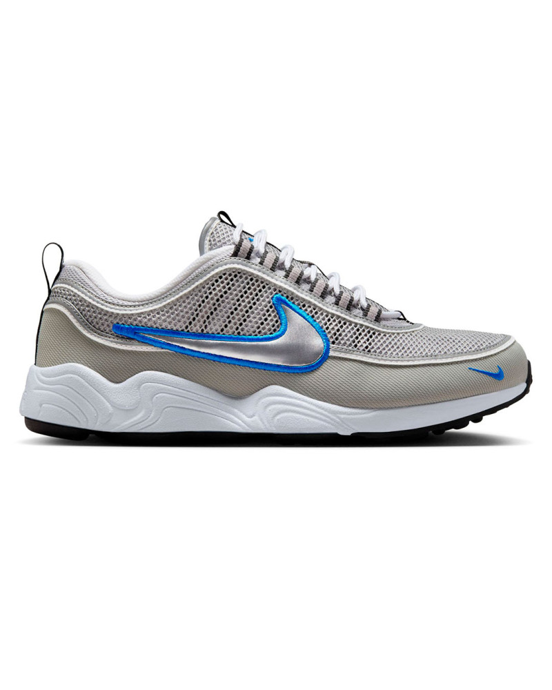 zapatillas nike air zoom spiridon sp grises y azules de hombre