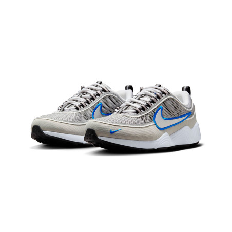 zapatillas nike air zoom spiridon sp grises y azules de hombre