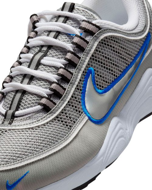 zapatillas nike air zoom spiridon sp grises y azules de hombre