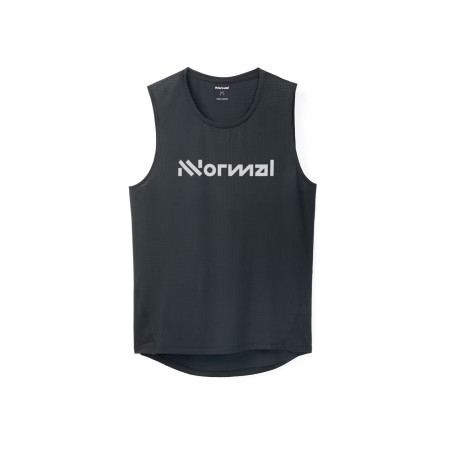 camiseta NNormal de running de tirantes color negro