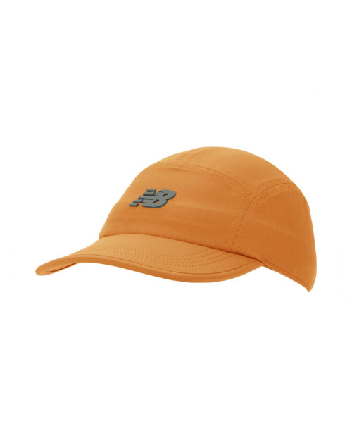 gorra de running new balance color naranja LAH51001SIZ