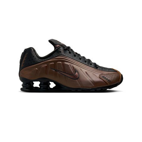 zapatillas nike shox r4 marrones y negras