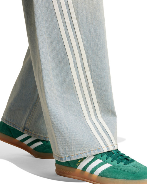 pantalón vaquero de adidas azul claro ancho